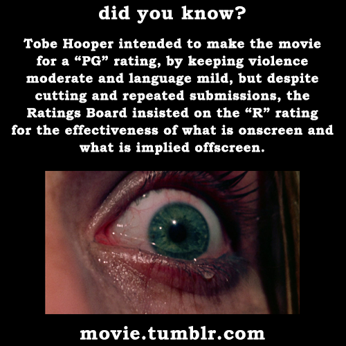 movie: The Texas Chain Saw Massacre (1974) facts | More movie facts
