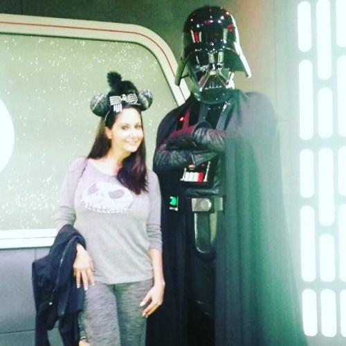 I couldn’t not smile next to Darth adult photos