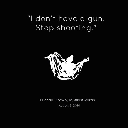 perks-of-being-chinese:  John Crawford was holding a toy gun as he stood in the toy section of a Walmart. Before the police shot him to death in that same aisle, John managed to say, “It’s not real.” But it was too late for John. Sean Bell was