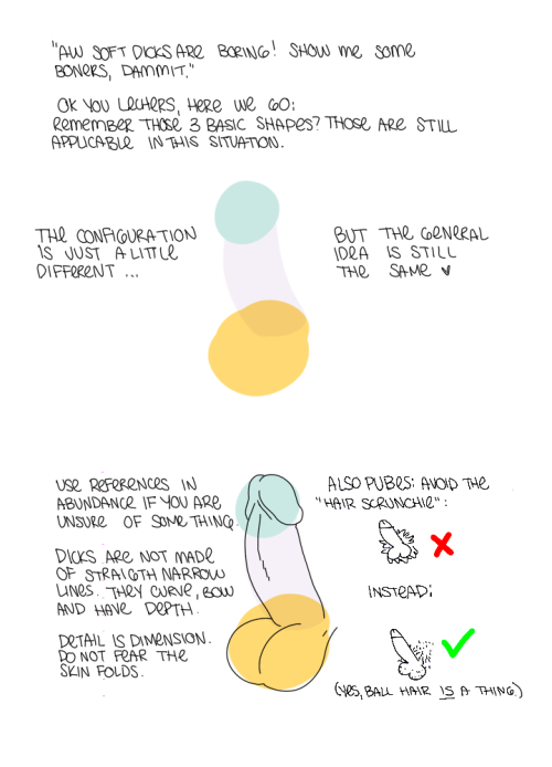 kinomatika:I did a little tutorial on how to draw dicks because i see people not drawing dicks corre