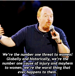 theunknown-abyss:  Louis CK on our culture on dating
