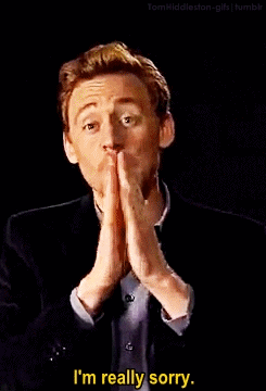 lokisarmy1964:  coporolight:  tomhiddleston-gifs:   Thomas Sorry William Hiddleston