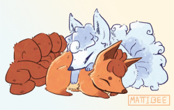mattibee-portfolio:A couple of little Fall Foxes