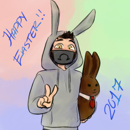 A quick Happy Easter drawing to you all. Hope you had a good one!
