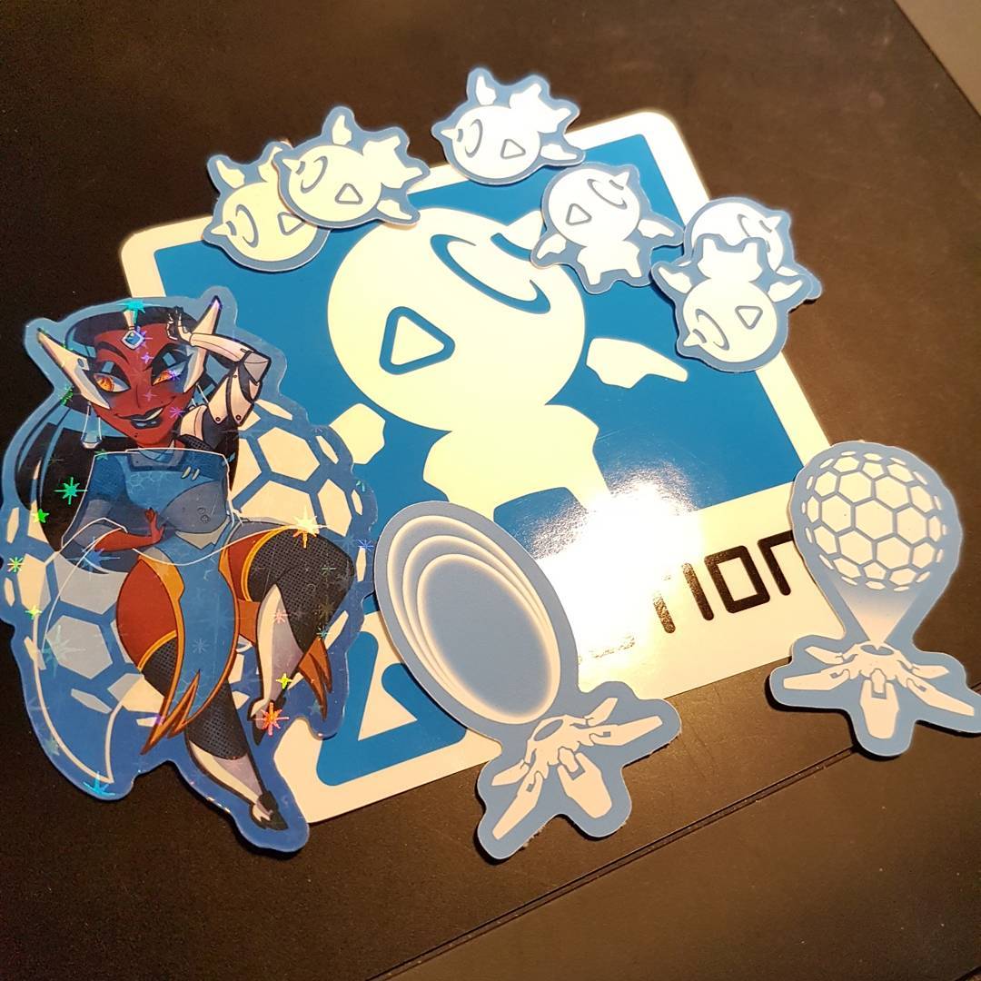 carbonoid:  Got another huge incoming of new stock this month! New Overwatch sparklies
