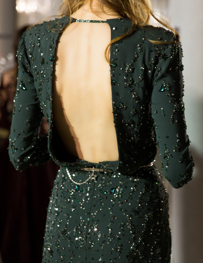 runwayandbeauty:  Backstage at Zuhair Murad Haute Couture Fall/Winter 2015-16, Paris