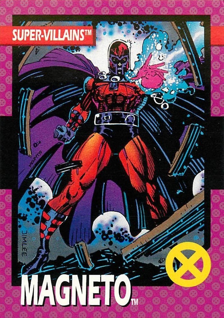 Comic Book Trading Cards — X-Men - Series 1 (1992) #41 Magneto