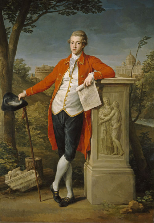 Francis Basset, 1st Baron of Dunstanville (1778). Pompeo Batoni (Italian, 1708-1787). Oil on canvas.