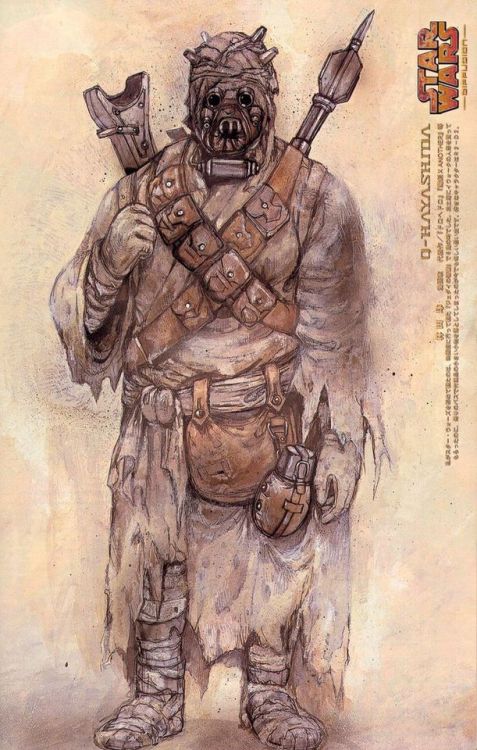 adamlichi:Tusken Raider by Q Hayashida