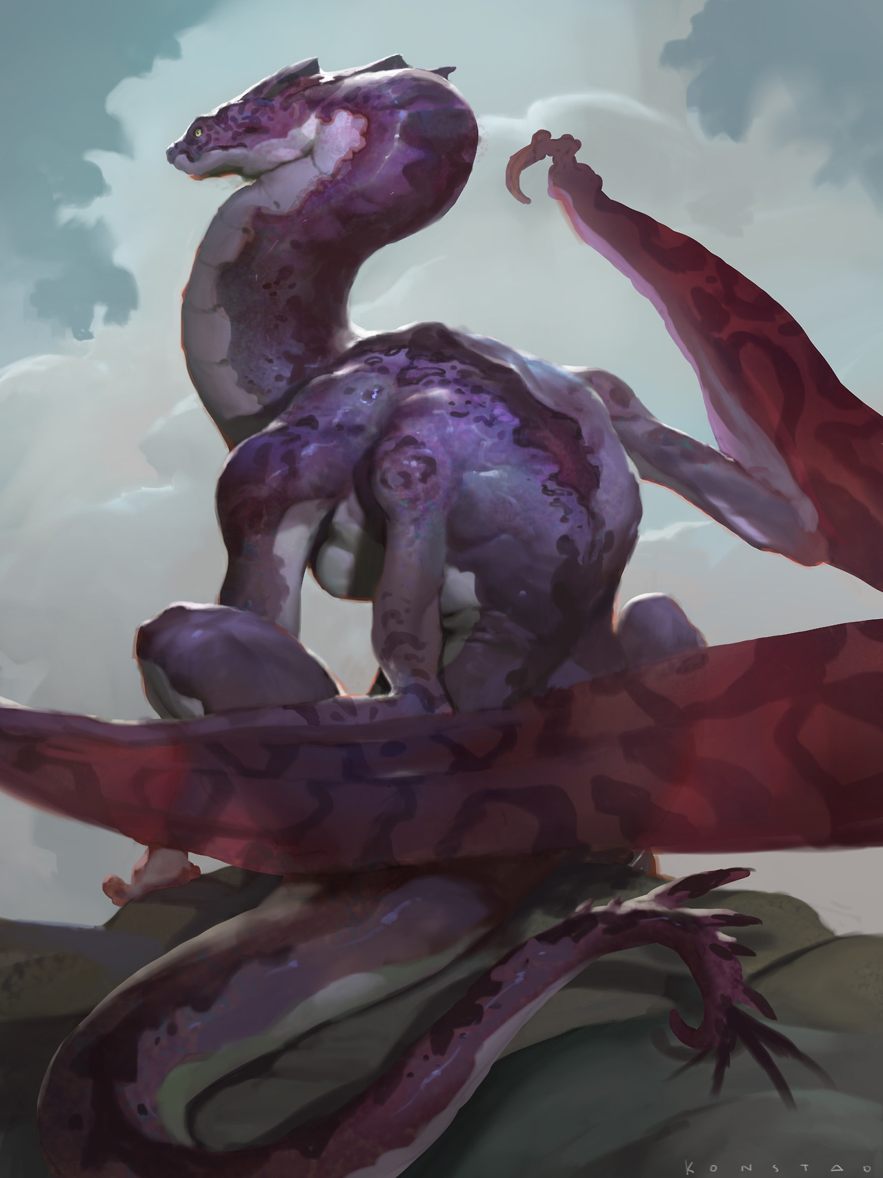 quarkmaster:    DRAGONS! - Turkey Vulture ,  Red Nosed Sky Viper ,  Red Nosed Sky