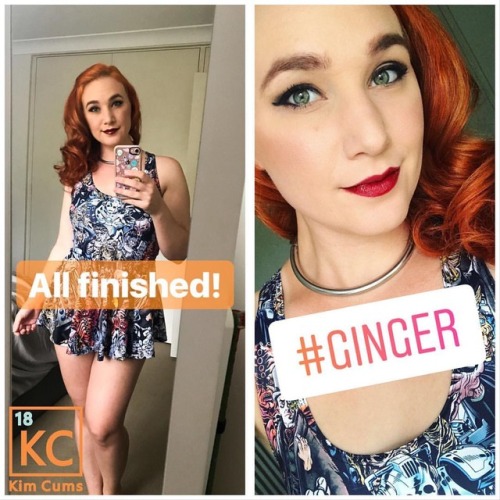 I went #ginger! Check out the transformation in my story! … #redhead #redheadsdoitbetter #gin