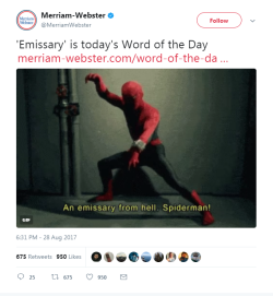 abare-apple:  himitsusentaiblog: This is from Merriam-Webster’s official Twitter account.  I have never loved a dictionary more than I do today!  @minatokun  