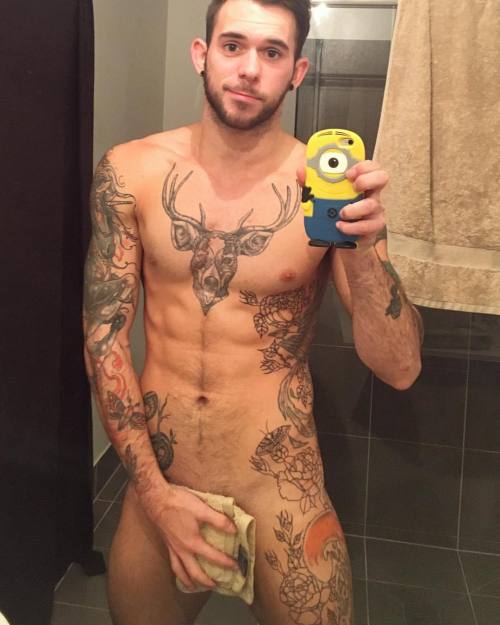 theofficialtro:  Feels so good to get naked after having this masterpiece by @paulo_mtattoo covered all day >.< #thenexttopgay #tattoos #tattoomodel #art #artist