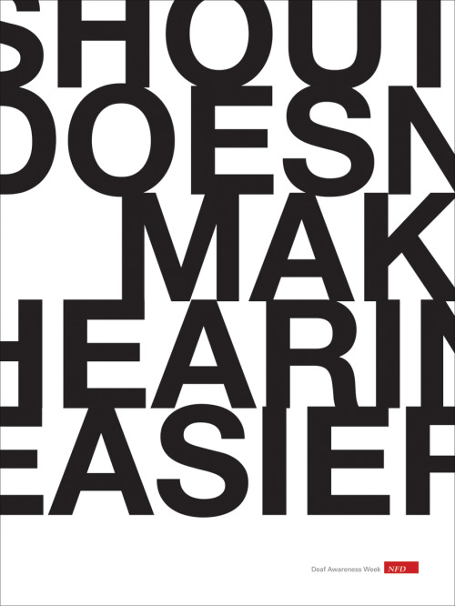 deafstarrr: wanderingpuck: deaf-girl88: Deaf Awareness Week is upon us here in the UK! :D These pict