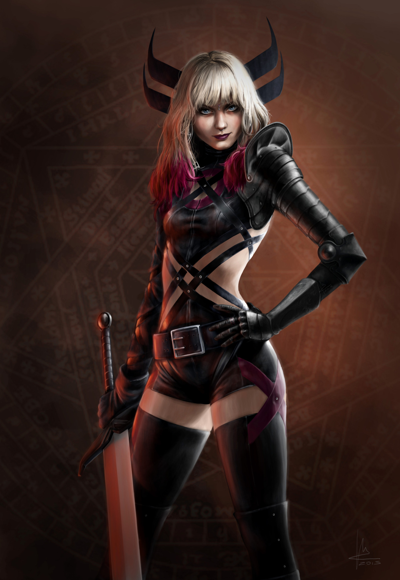 francoismartinez:  Magik (X-Men) - Personal redesign 