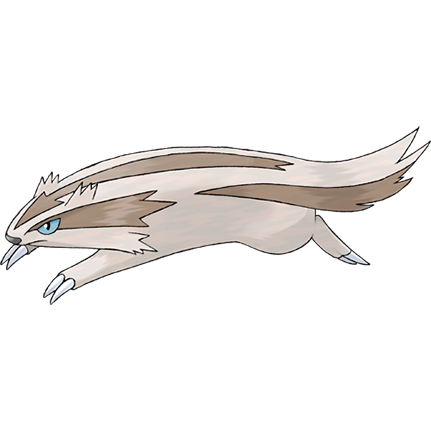 Who Even Is That Pokemon Entry 264 Hehehe So Svelte And Very Badger