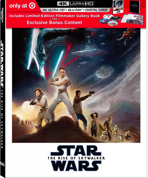 Walmart and Target exclusive editions of Star Wars: The Rise of Skywalker. Release date: March 31, 2