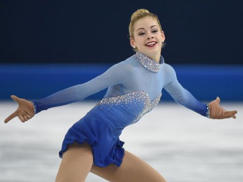 Sweet Gracie Gold is stunning a blue ombre crusted with bling magic. Reminds us of&hellip;  So s
