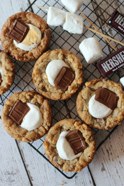 neekaisweird:  Deep Dish S’mores Cookies