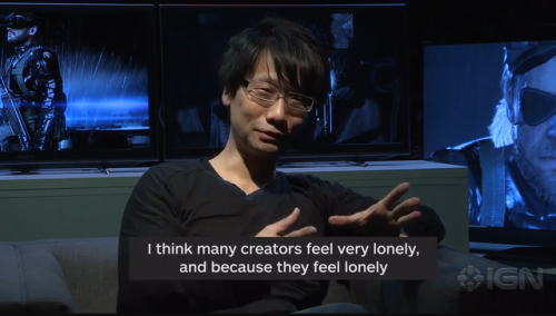 kennoarkkan:  fierzzz:  Kojima throwin’ down some wisdom.  There, for your kojima boners ;) 