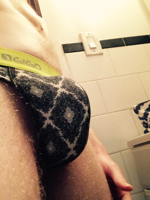 gingerstrap:  Wednesday thong  Kik: gingerstrap   #me