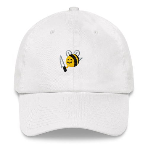okaywowcool:bee knife cap - $20more bee stuff | more cute hats