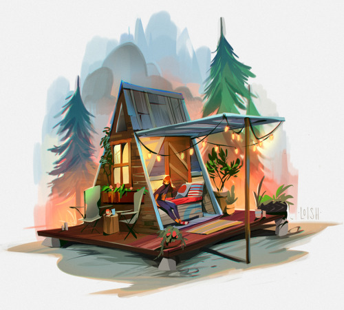 Thinking about tiny houses a lot lately, since it’s one of the only covid-proof getaways that I was 