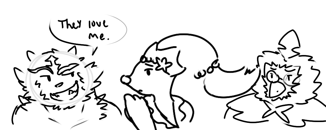 barawerewolff:  he sees the haters and embraces them 