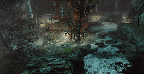 elvenforestworld: Misty Grove, Skyrim  