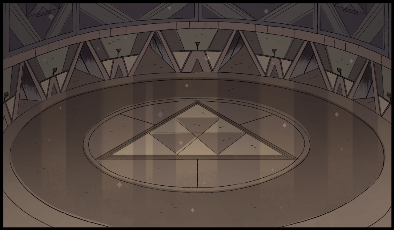 A selection of Backgrounds from the Steven Universe episode: “Serious Steven”