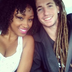 raeiathevillain:  Matt &amp; Raeia &lt;3 ( @Birntown &amp; @RaeiaTheVillain )