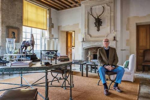 How To Spend It - Financial Times - Hubert de Givenchy at the Manoir du Jonchet, his home a couple o