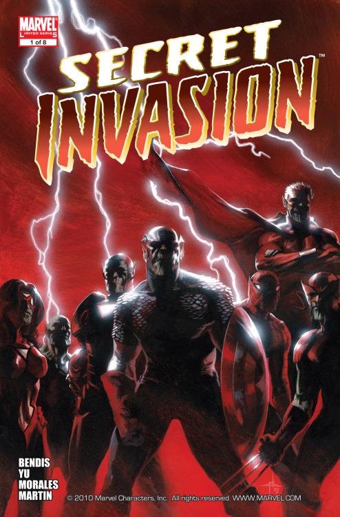brianmichaelbendis:  Secret Invasion #1-8 by Gabriele Dell’Otto http://www.comixology.com/Secret-Invasion/comics-series/1541