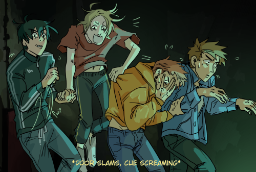 guanishani:Happy Halloween!! to celebrate here are the boys going ghost hunting!