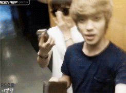 jjangjo:  niel and changjo selfcam  
