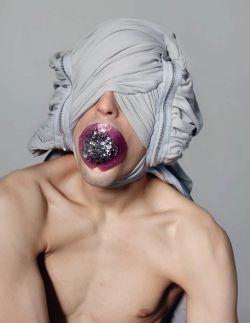 pimsembenjamin:  Model: Arca (Alejandro Ghersi)Styled by: Akeem SmithMouthpiece by: Hood By AirPhoto by: Richard Burbridge 