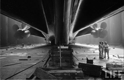 SS United States(Alfred Eisenstaedt. 1951)