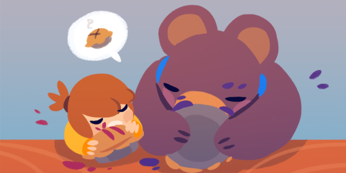 fake animal crossing doodles continue&hellip;puddle splashing, beach friends, pie eating contest