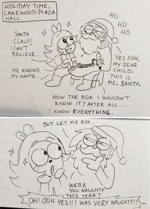 A little holiday themed comic I made &lt;3in