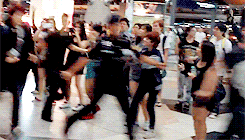 evildork:  This time, hard working Cho Kyuhyun had to run literally through the airport
