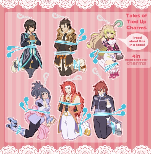 [ RTs] My shop is now open! New merch from past conventions has been added, including NEW Tales of T