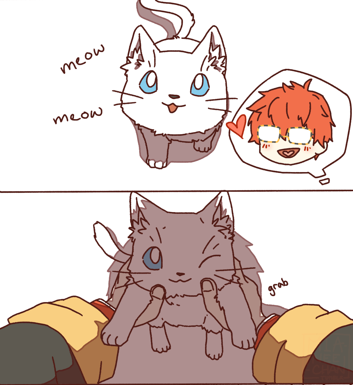 mia-nee-chan:  ??!!!?! the longest cat 