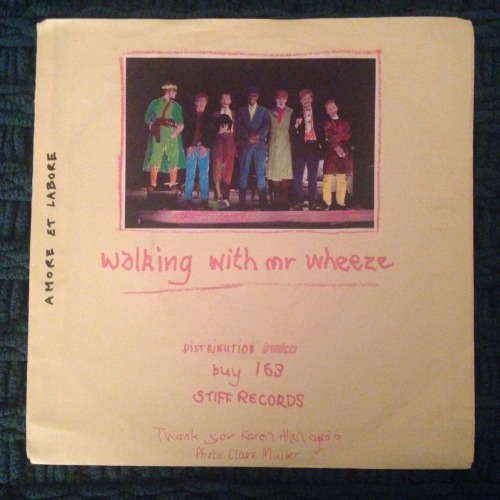 Madness - Our House / Walking with Mr Wheeze Holland Press 1982 (Stiff)