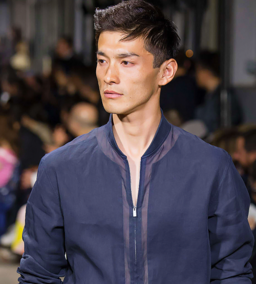 homme–models:  Daisuke Ueda at Hermès SS15