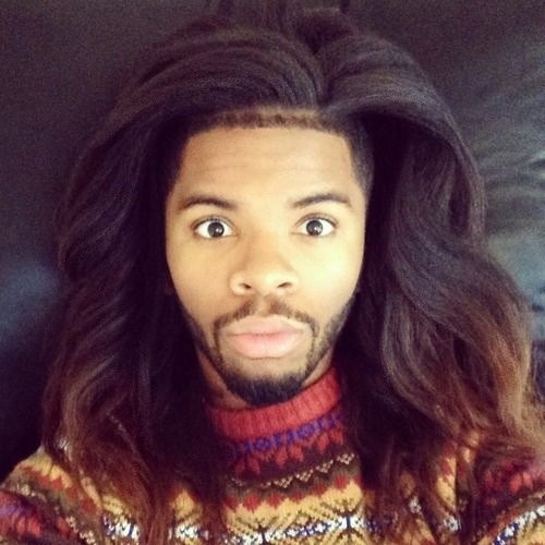 strugglingtobeheard:  deeawakening:  thatdudeemu:  artofseductionlxix:  majestic-caliber:  Regal @aaronjmiller  homie got better hair than most girls lol  Slaying your faves  Teach me oh hair savior… I am a willing vessel   hair is flooooowing. omg.