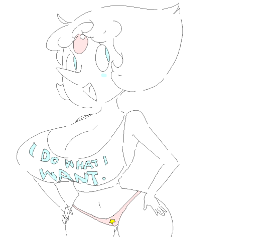 cosmic-cyclosa:  pavement-eggs:  vegan-pearl:  @ people drawing pearl with boobs       @slbtumblng bro~ ;3