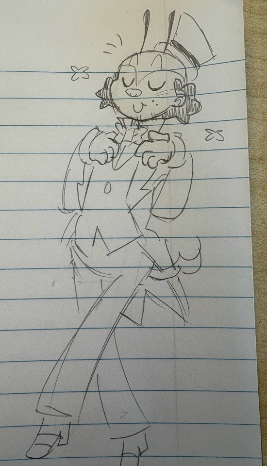 Persona Doodles At The Top Then Mr. Ring A Ding Doodles 😙