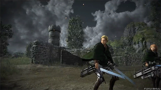 “Let’s go!”KOEI TECMO Shingeki no Kyojin 2 Gameplay:Charge into battle with