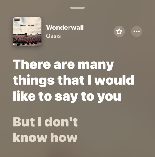 Youre My Wonderwall