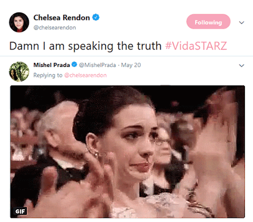 Chelsea Rendon (Mari) & Mishel Prada (Emma) live tweets 1x03